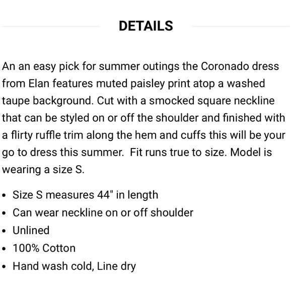 Saks Fifth Avenue Paisley dress - Picture 9 of 12